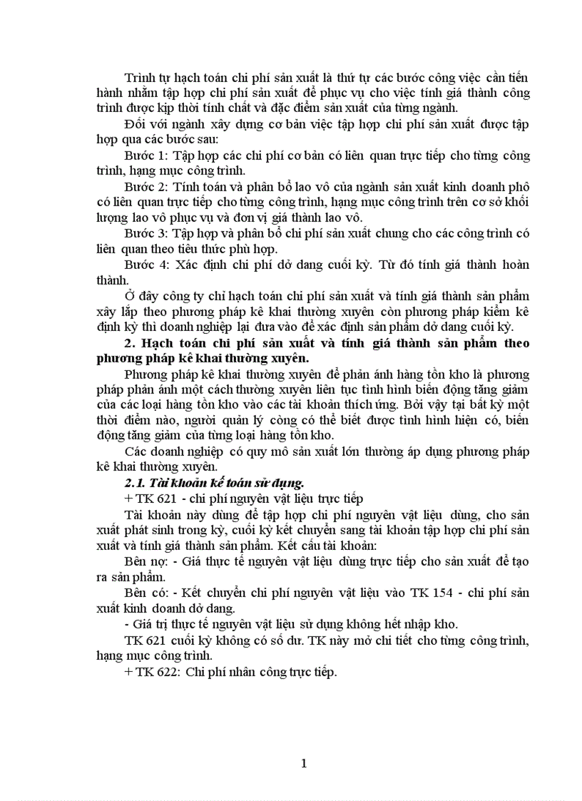 image for page Kế toán tập hợp chi phí sản xuất và tính giá thành sản phẩm 1