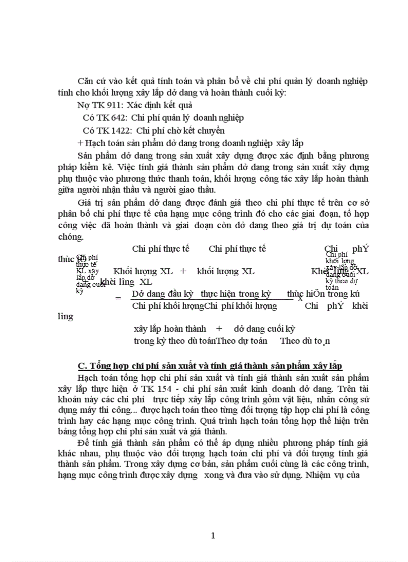 image for page Kế toán tập hợp chi phí sản xuất và tính giá thành sản phẩm 1
