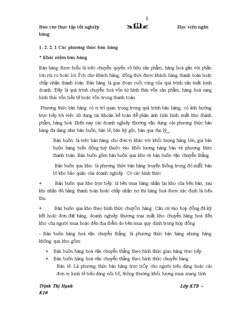 image for page Kế toán bán hàng và xác dịnh kết quả kinh doanh tại Công ty CP Xuất nhập khẩu Máy Sao Việt