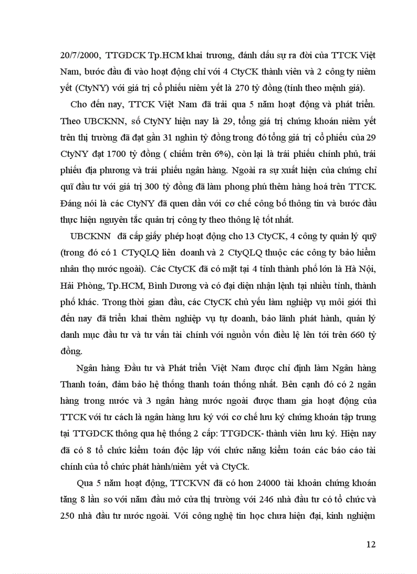 image for page Sự phát triển của thị trường chứng khoán của việt nam ảnh hưởng của nó tới tăng trưởng kinh tế