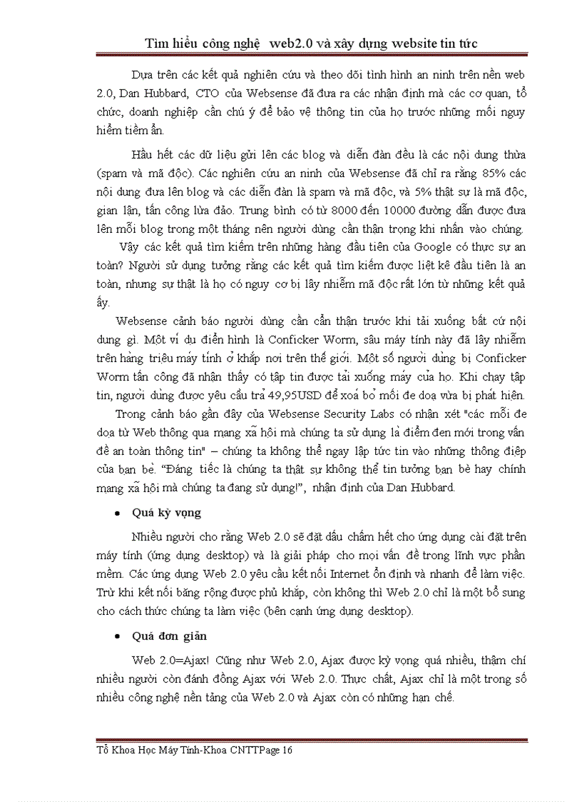 image for page Tìm hiểu công nghệ web và xây dựng website tin tức