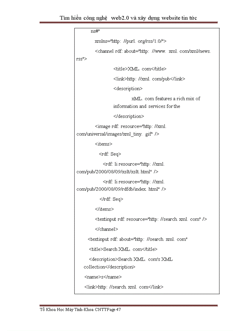image for page Tìm hiểu công nghệ web và xây dựng website tin tức