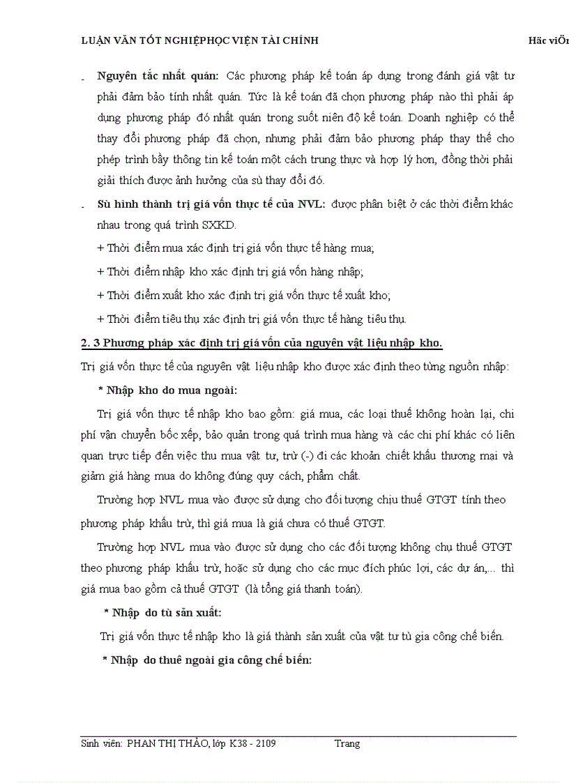 image for page Kế toán nhập xuất nguyên vật liệu ở công ty cơ khí Hà Nội