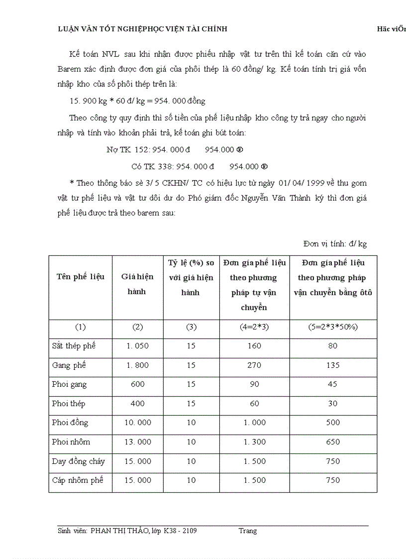 image for page Kế toán nhập xuất nguyên vật liệu ở công ty cơ khí Hà Nội