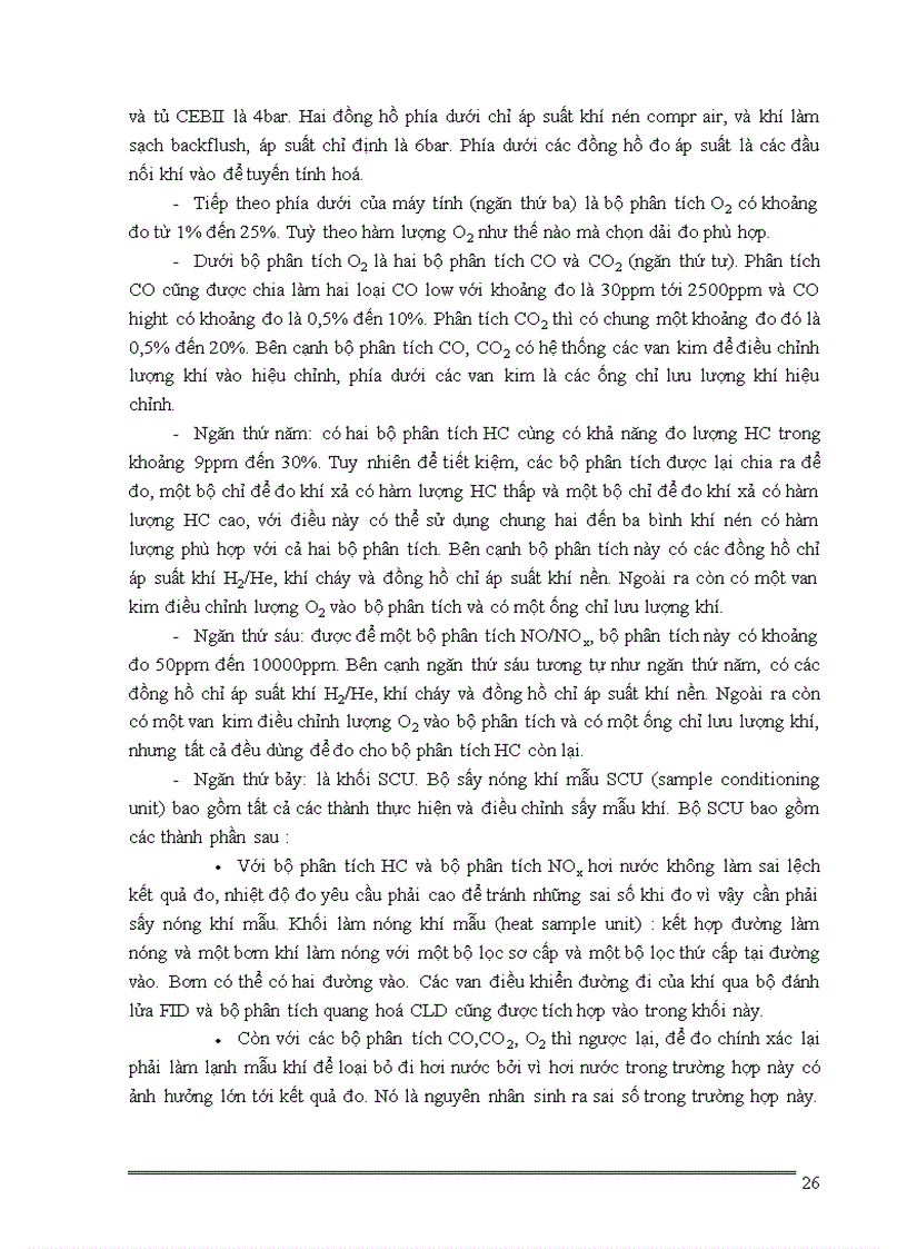 image for page Tìm hiểu thiết bị phân tích thành phần khí thải động cơ đốt trong CEBII 1