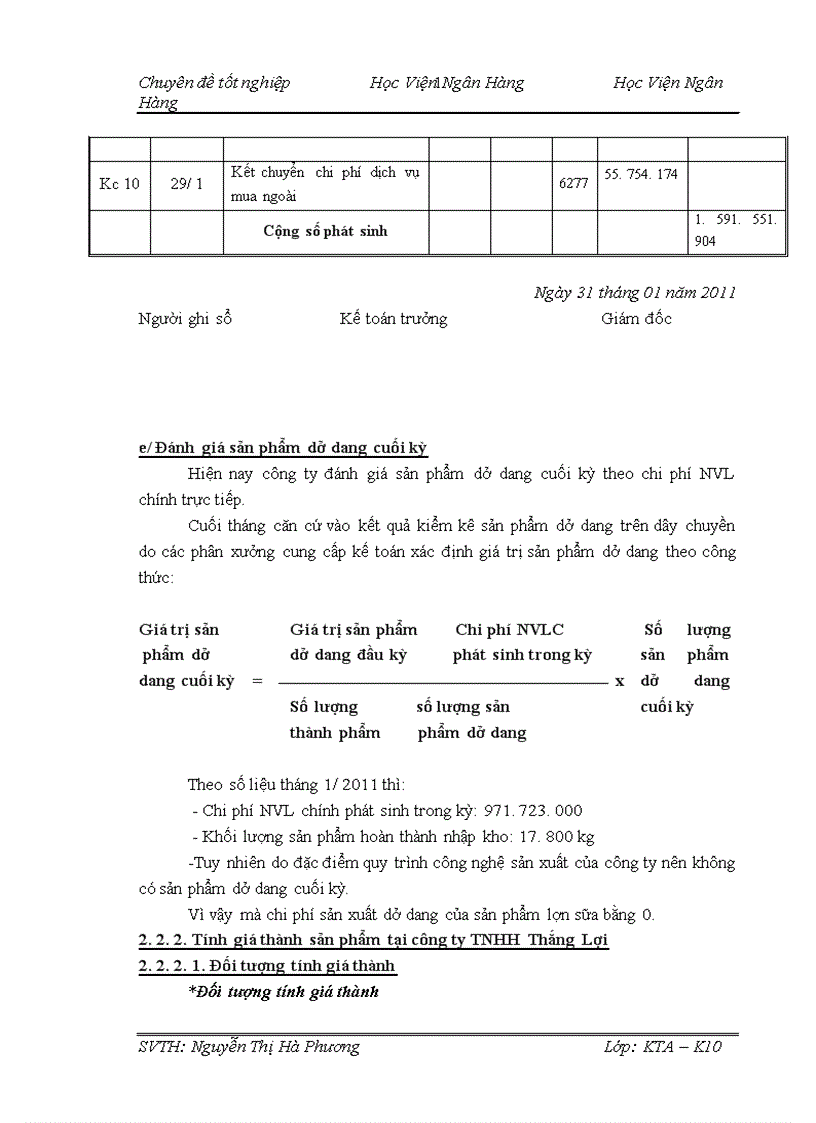 image for page Hoàn thiện kế toán tập hợp chi phí và tính giá thành tại công ty TNHH Thắng Lợi