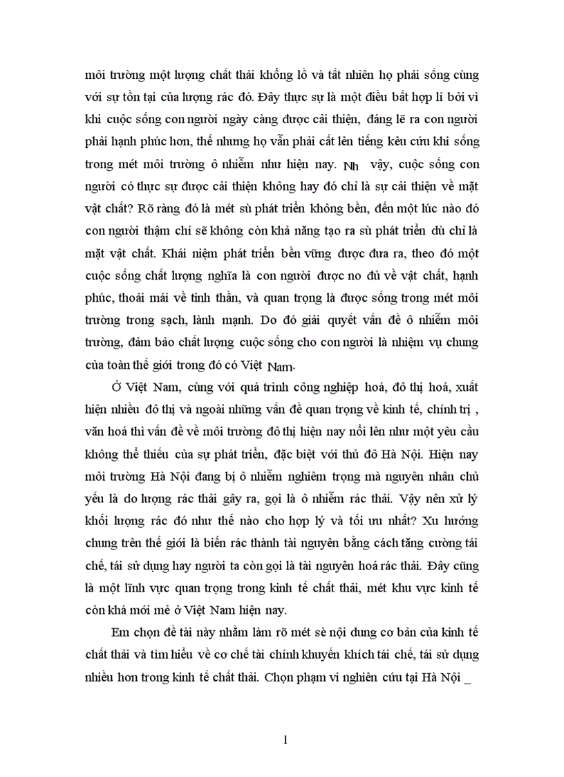 image for page Tình hình xử lý rác thải Hà Nội