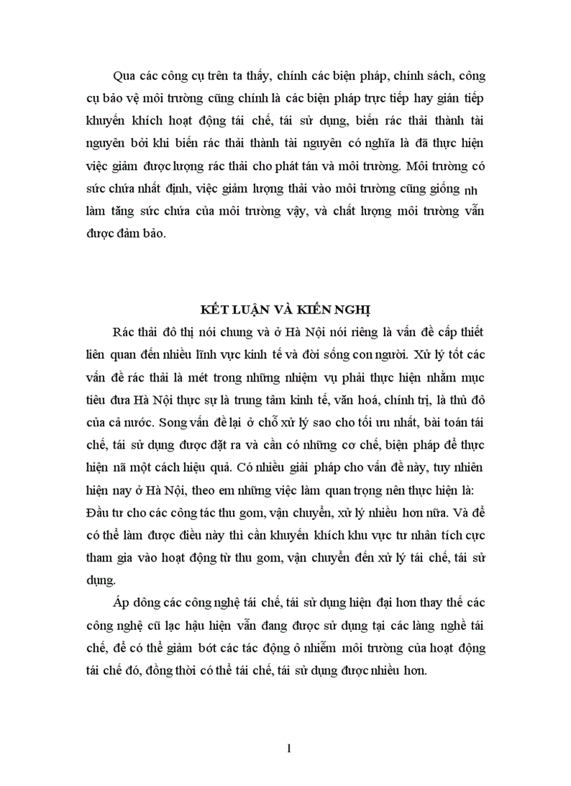 image for page Tình hình xử lý rác thải Hà Nội