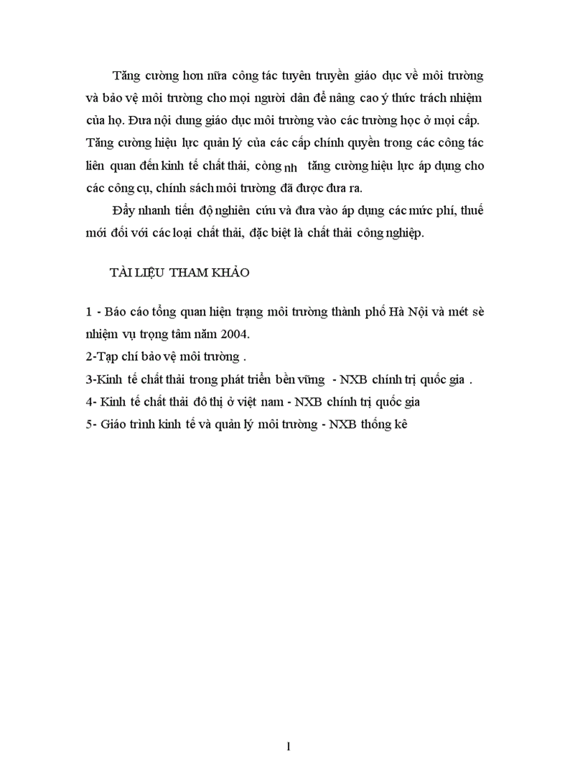 image for page Tình hình xử lý rác thải Hà Nội