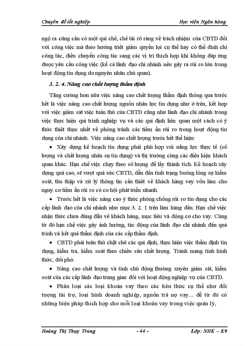 image for page Nâng cao chất lượng tín dụng đối với Chi nhánh ngân hàng TMCP Quân đội Nghệ An