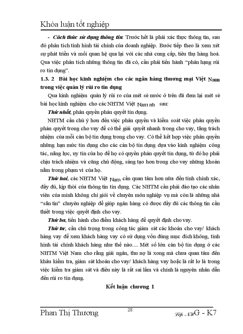 image for page Giải pháp phòng ngừa và hạn chế rủi ro tín dụng tại Ngân hàng Ngoại thương Hà Nội 1