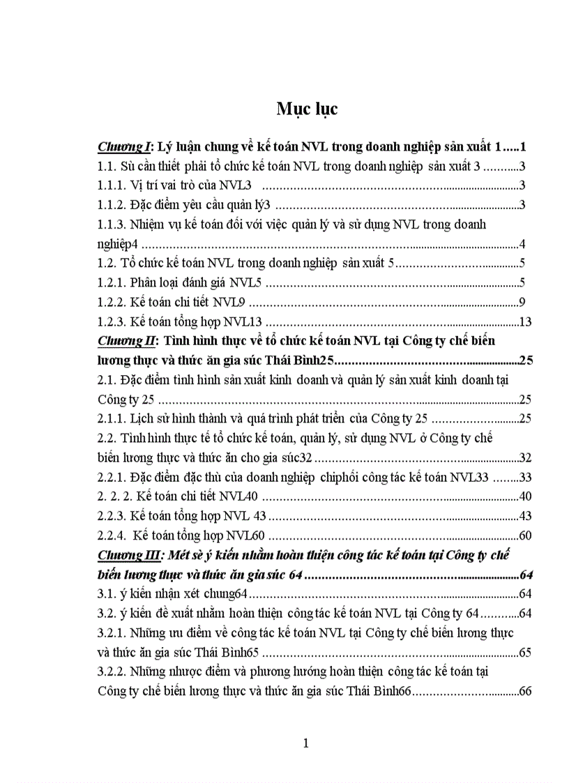 image for page Tổ chức công tác kế toán nguyên vật liệu ở Công Ty Chế Biến Lương Thực và Thức Ăn Gia Súc 1