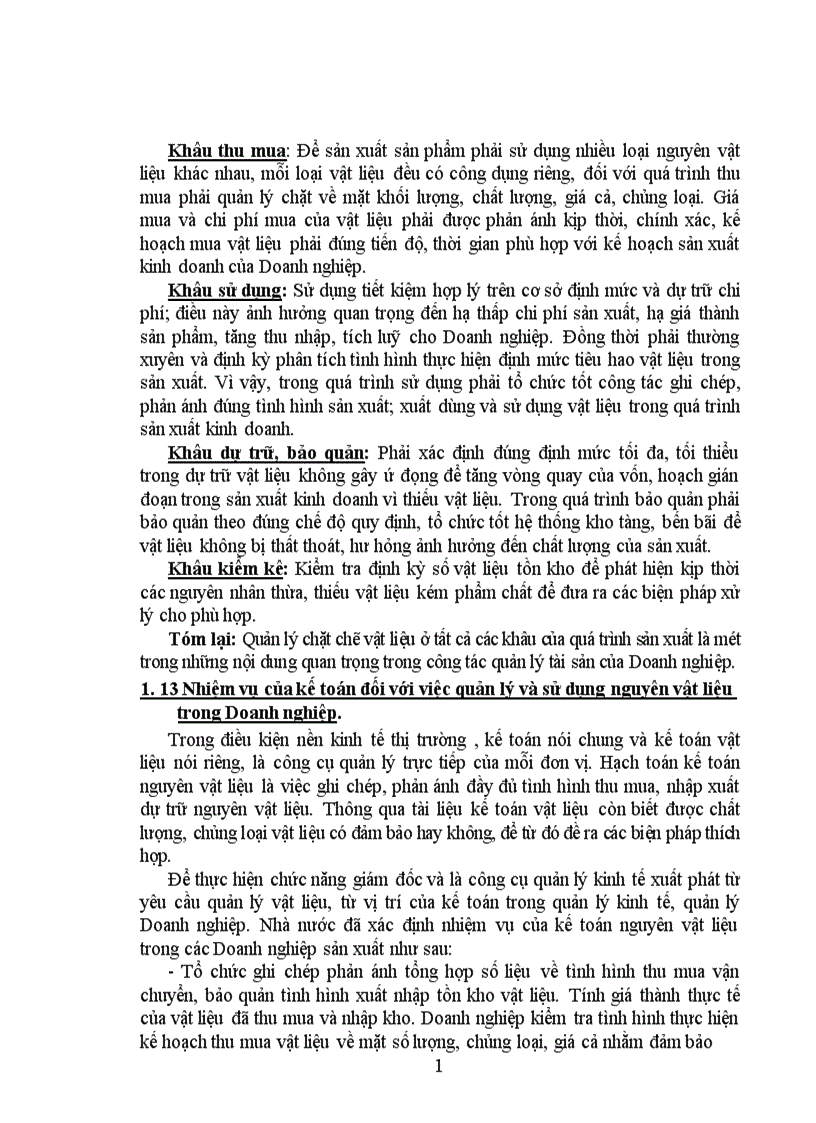 image for page Tổ chức công tác kế toán nguyên vật liệu ở Công Ty Chế Biến Lương Thực và Thức Ăn Gia Súc 1