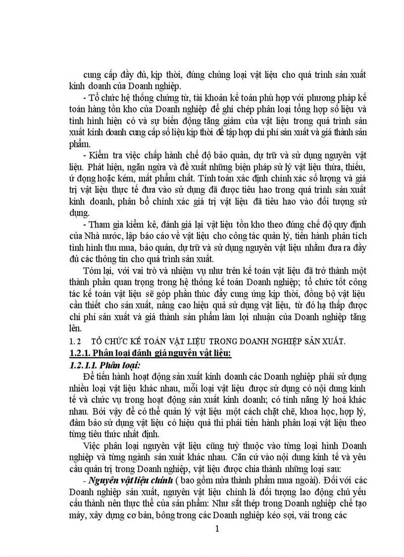image for page Tổ chức công tác kế toán nguyên vật liệu ở Công Ty Chế Biến Lương Thực và Thức Ăn Gia Súc 1