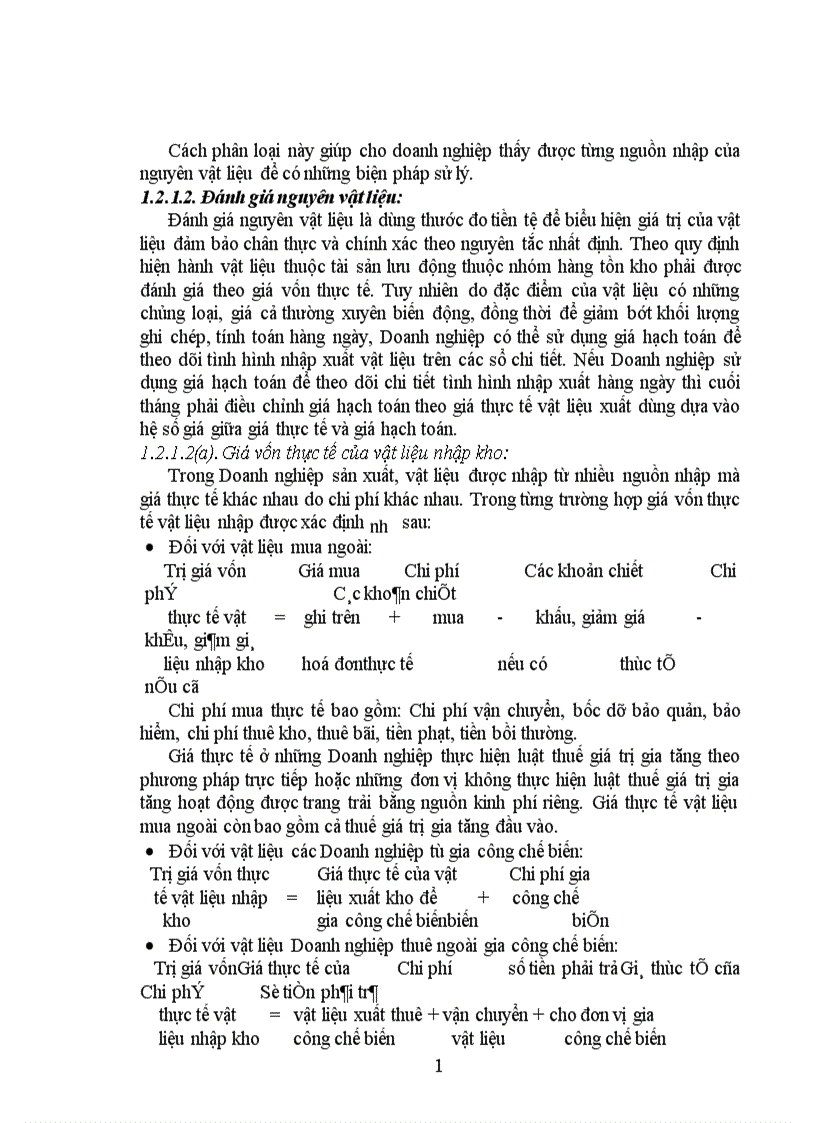 image for page Tổ chức công tác kế toán nguyên vật liệu ở Công Ty Chế Biến Lương Thực và Thức Ăn Gia Súc 1