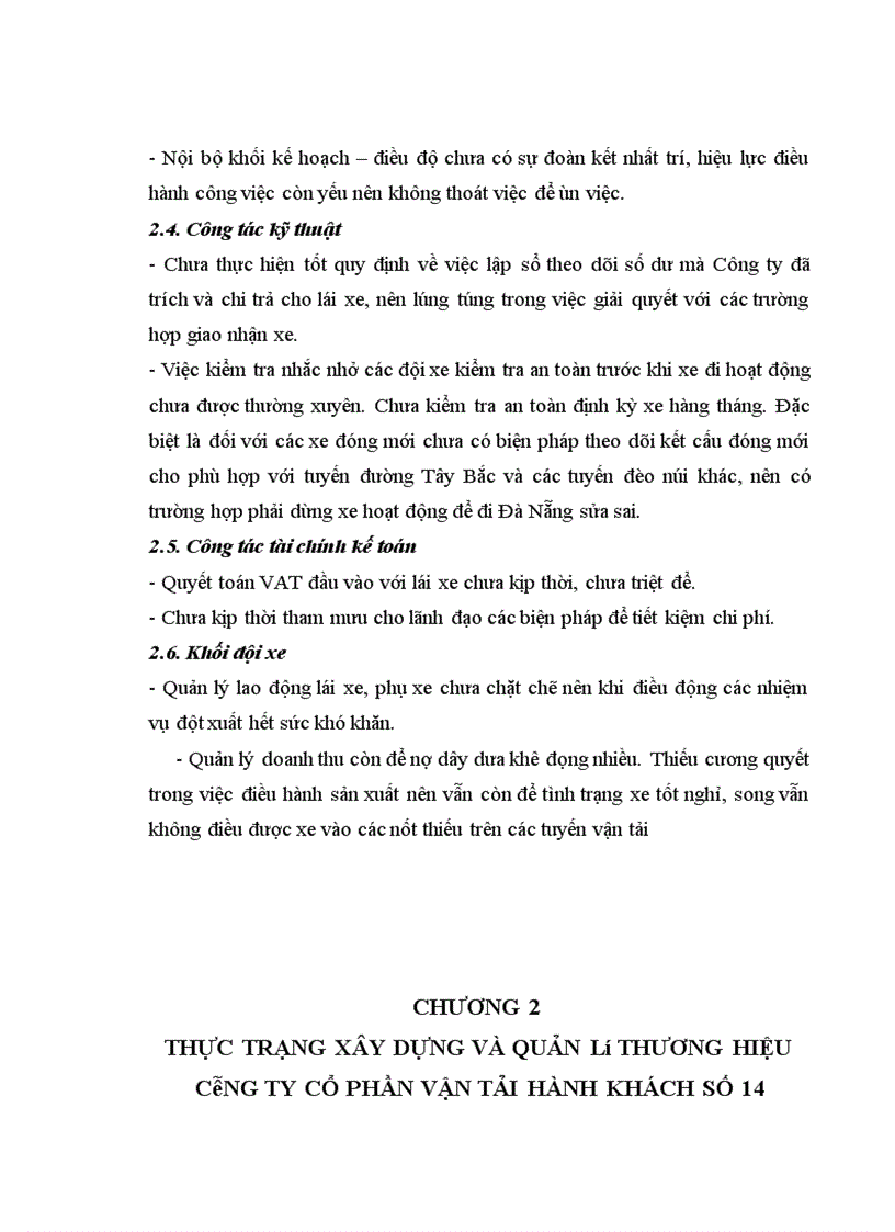 image for page Hoàn thiện và quản lý thương hiệu Công ty Cổ phần Vận tải Hành khách số 14 1