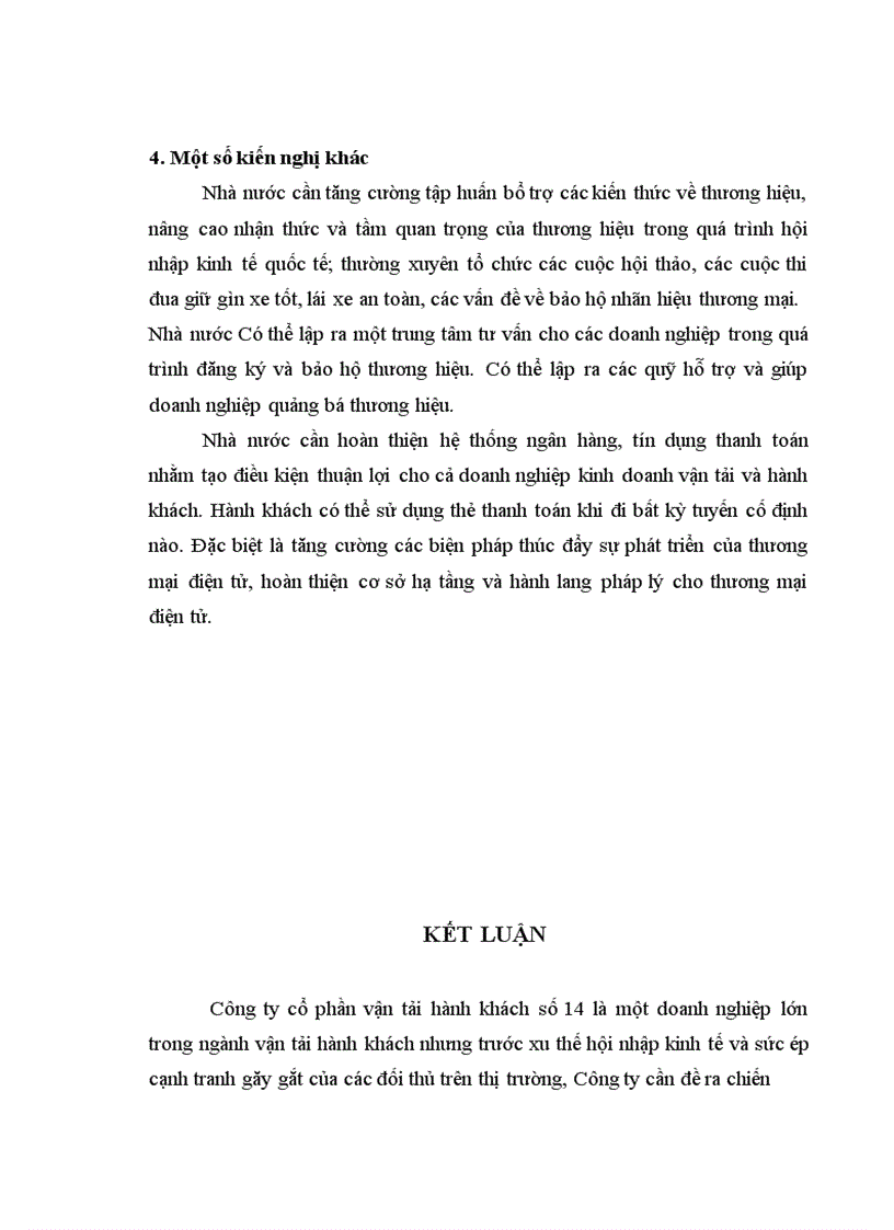 image for page Hoàn thiện và quản lý thương hiệu Công ty Cổ phần Vận tải Hành khách số 14 1