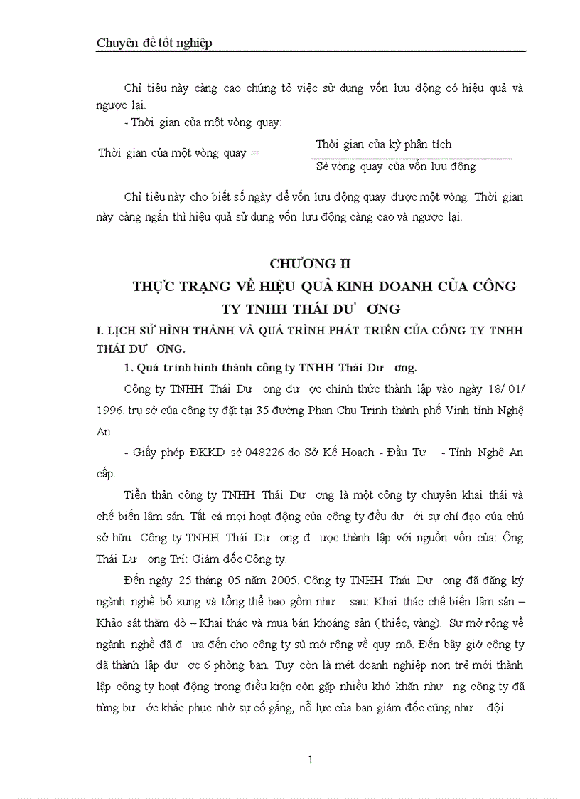 image for page Một số biện pháp Chủ yếu nhằm nâng cao hiệu quả kinh doanh ở Công ty TNHH Thái Dương 1