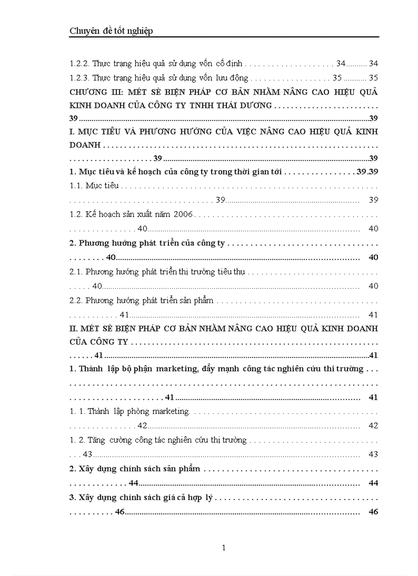 image for page Một số biện pháp Chủ yếu nhằm nâng cao hiệu quả kinh doanh ở Công ty TNHH Thái Dương 1