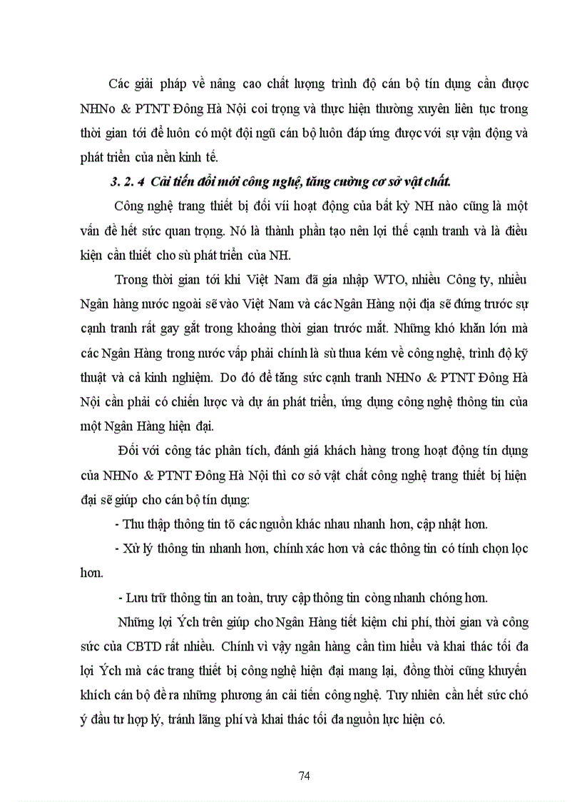 image for page nâng cao chất lượng công tác phân tích tài chính của DN phục vụ hoạt động tín dụng trung và dài hạn tại chi nhánh NHNo PTNT Đông Hà Nội Thực trạng và giải pháp