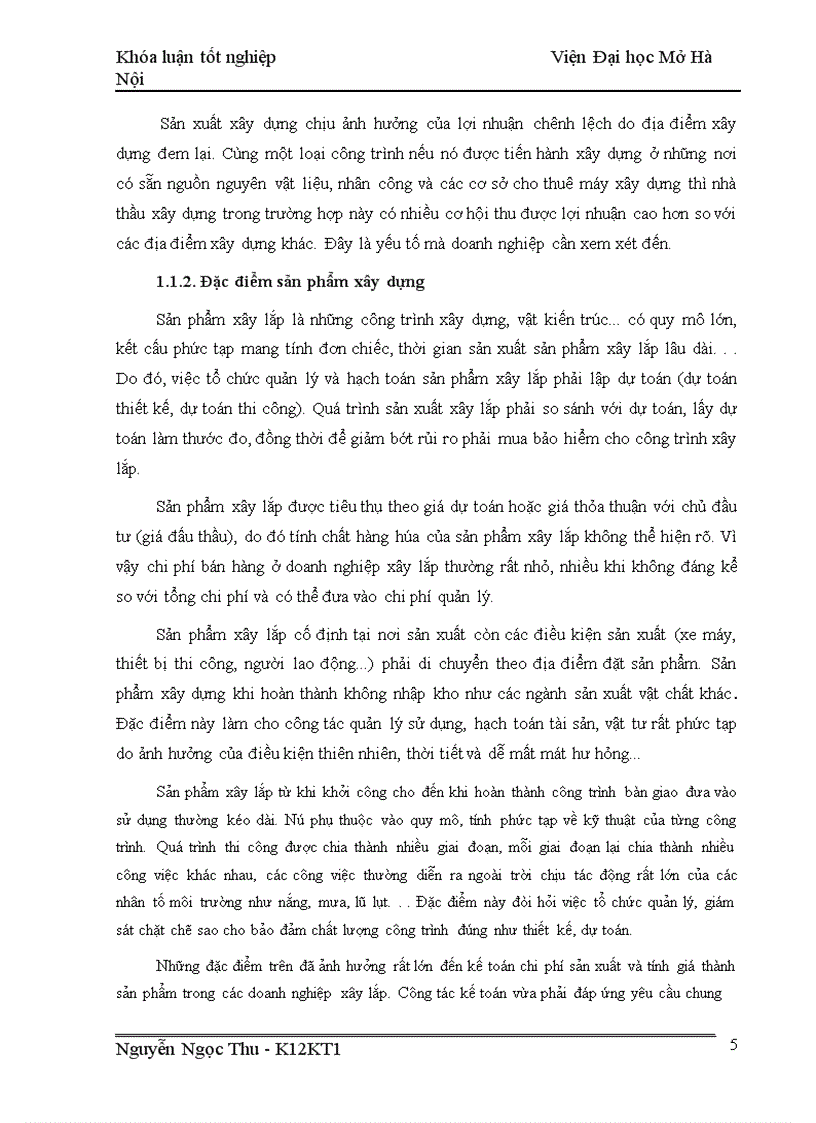 image for page Hoàn thiện kế toán chi phí sản xuất và tính giá thành sản phẩm xây lắp tại Công ty Xây Dựng Quốc Tế 1