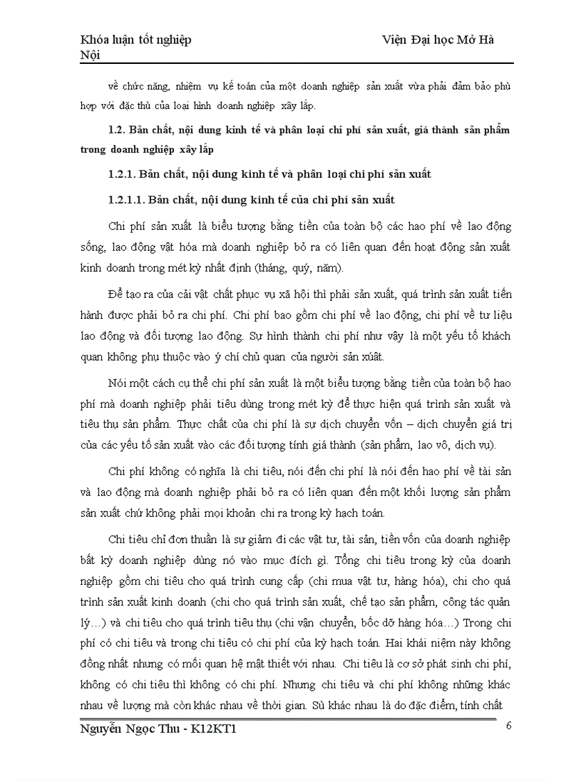 image for page Hoàn thiện kế toán chi phí sản xuất và tính giá thành sản phẩm xây lắp tại Công ty Xây Dựng Quốc Tế 1