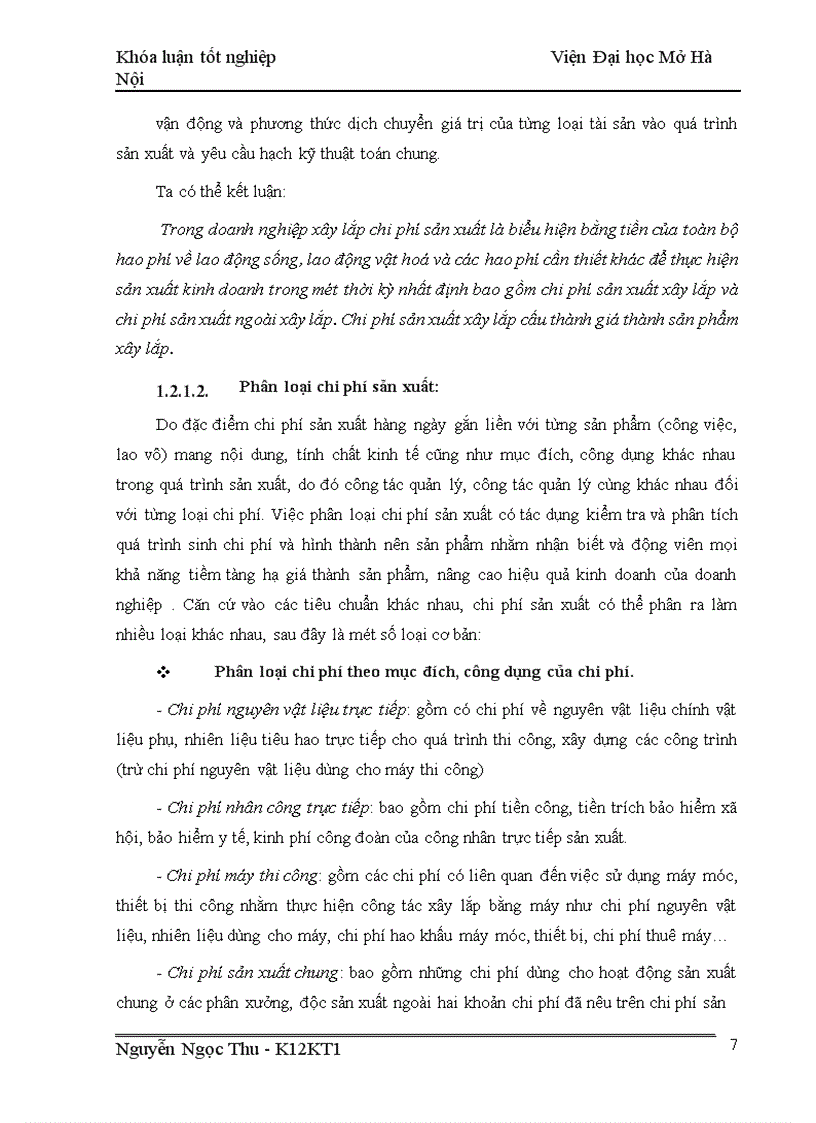 image for page Hoàn thiện kế toán chi phí sản xuất và tính giá thành sản phẩm xây lắp tại Công ty Xây Dựng Quốc Tế 1
