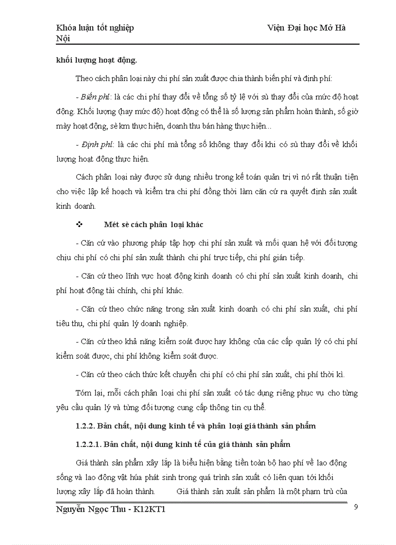 image for page Hoàn thiện kế toán chi phí sản xuất và tính giá thành sản phẩm xây lắp tại Công ty Xây Dựng Quốc Tế 1