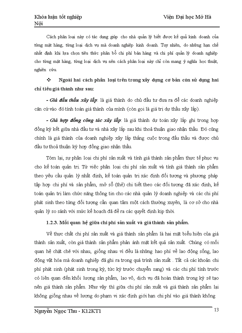 image for page Hoàn thiện kế toán chi phí sản xuất và tính giá thành sản phẩm xây lắp tại Công ty Xây Dựng Quốc Tế 1