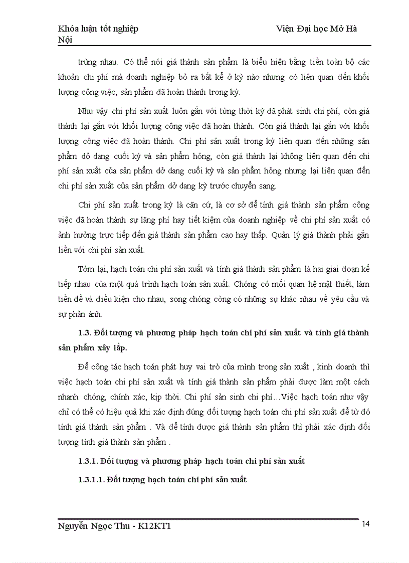 image for page Hoàn thiện kế toán chi phí sản xuất và tính giá thành sản phẩm xây lắp tại Công ty Xây Dựng Quốc Tế 1