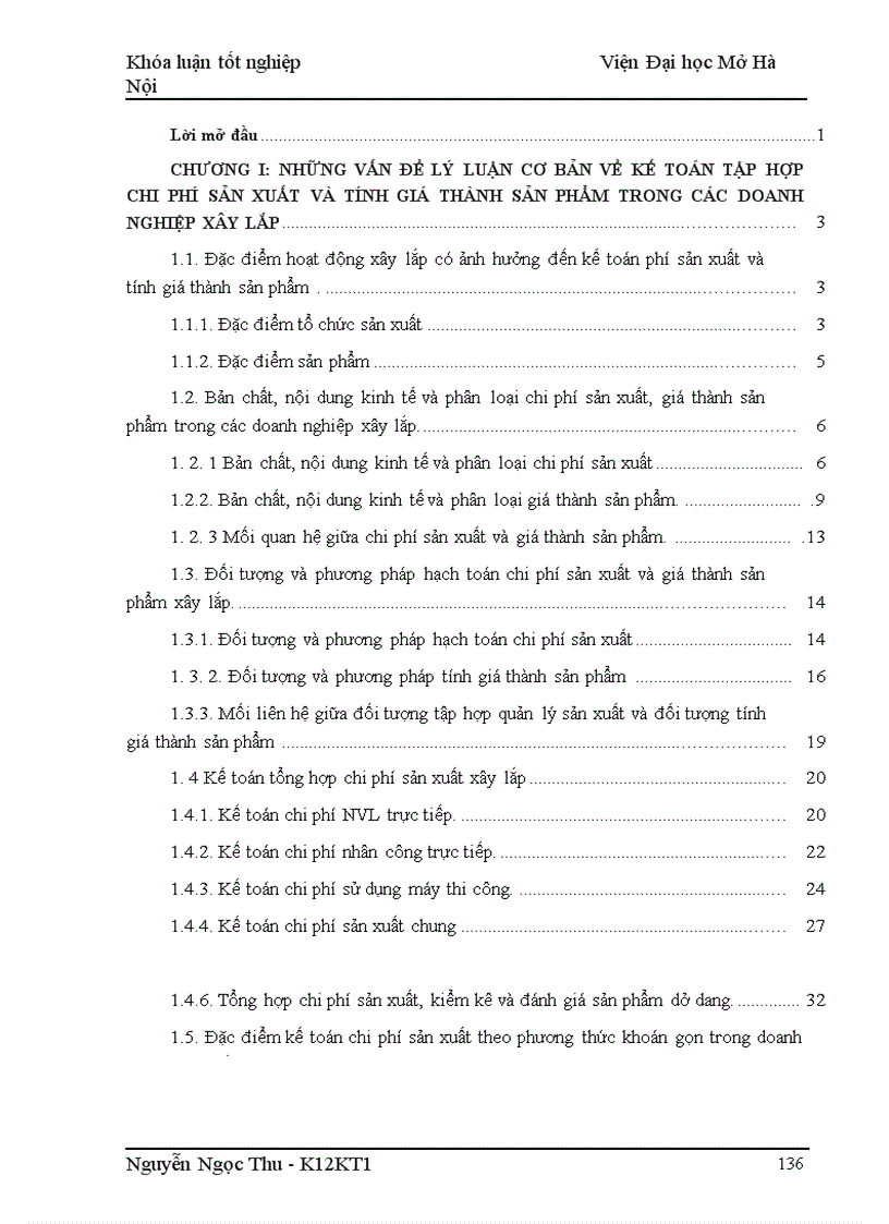 image for page Hoàn thiện kế toán chi phí sản xuất và tính giá thành sản phẩm xây lắp tại Công ty Xây Dựng Quốc Tế 1