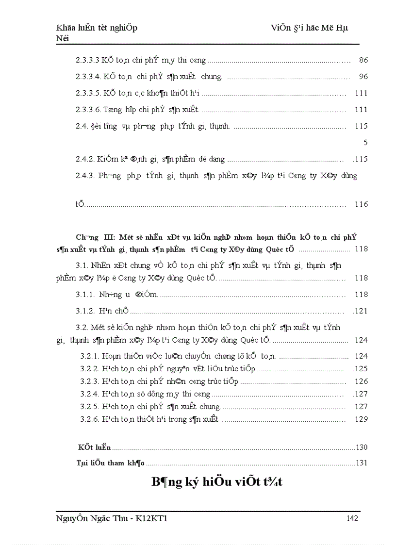 image for page Hoàn thiện kế toán chi phí sản xuất và tính giá thành sản phẩm xây lắp tại Công ty Xây Dựng Quốc Tế 1