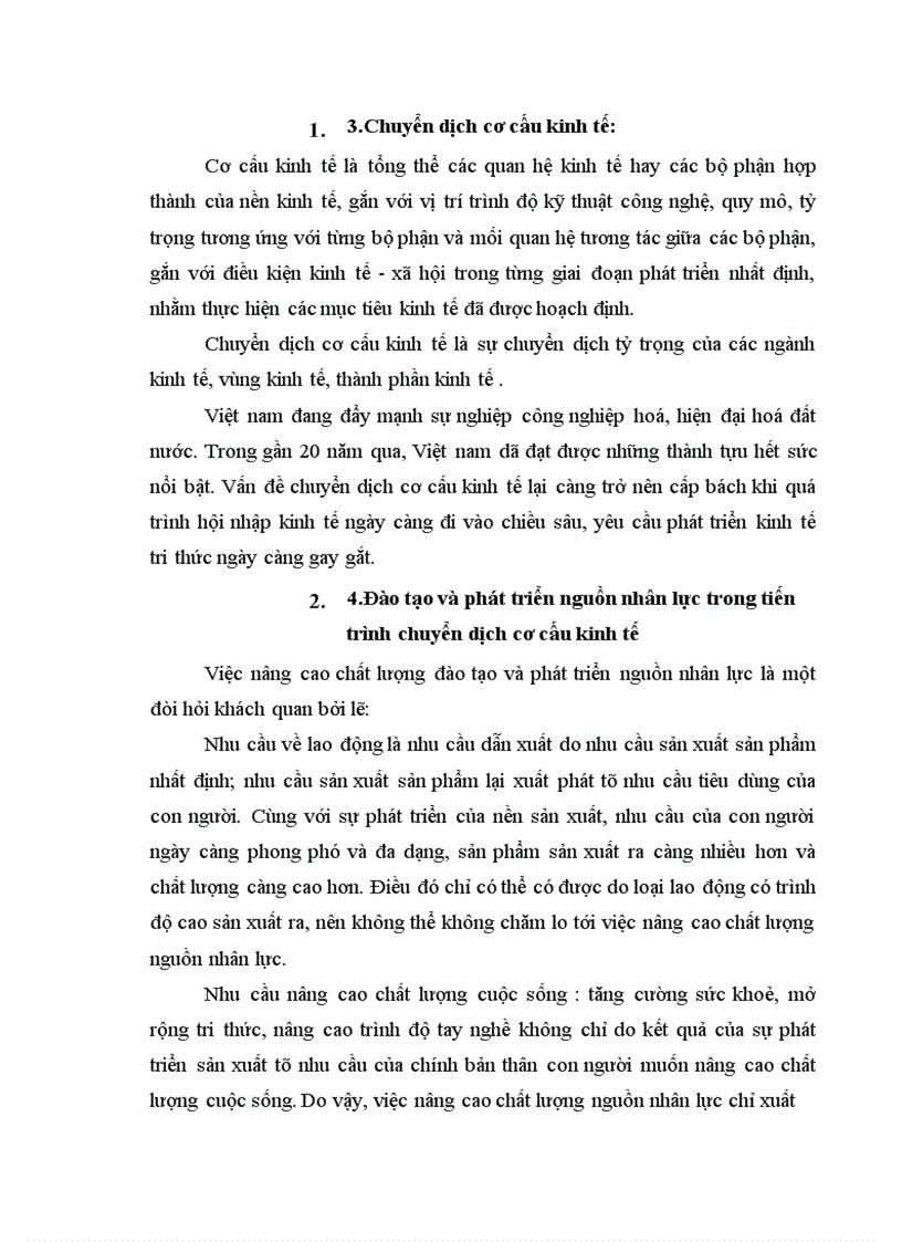 image for page Đào tạo và phát triển nguồn nhân lực Việt Nam trong tiến trình chuyển dịch cơ cấu kinh tế 1