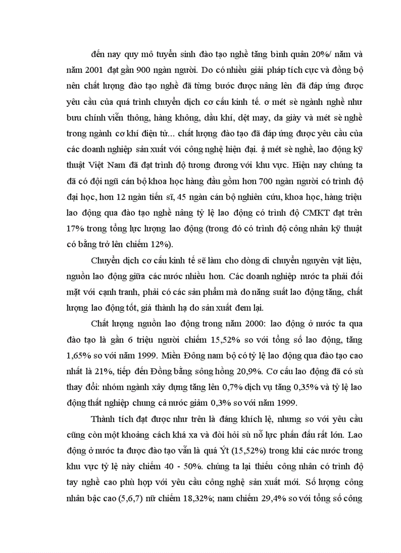 image for page Đào tạo và phát triển nguồn nhân lực Việt Nam trong tiến trình chuyển dịch cơ cấu kinh tế 1