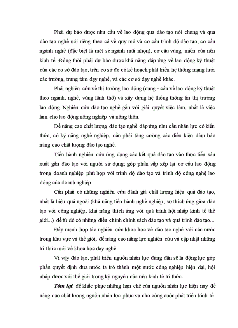 image for page Đào tạo và phát triển nguồn nhân lực Việt Nam trong tiến trình chuyển dịch cơ cấu kinh tế 1