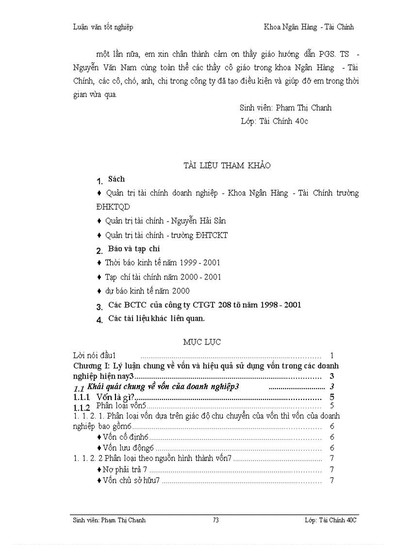 image for page Một số giải pháp nhằm nâng cao hiệu quả sử dụng vốn tại Công ty công trình giao thông 208 thuộc tổng giao thông 4 Bộ Giao Thông Vận tải 1