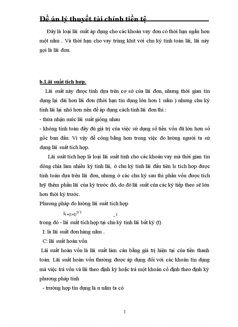 image for page lãi suất và chính sách lãi suất