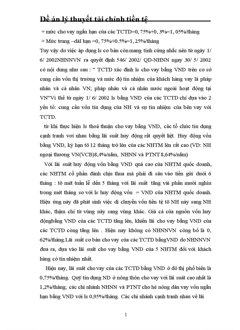 image for page lãi suất và chính sách lãi suất