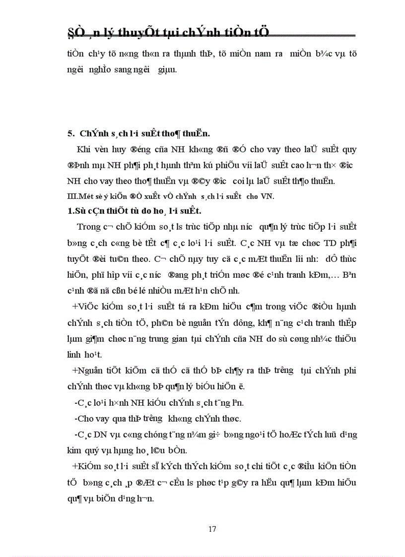 image for page lãi suất và chính sách lãi suất