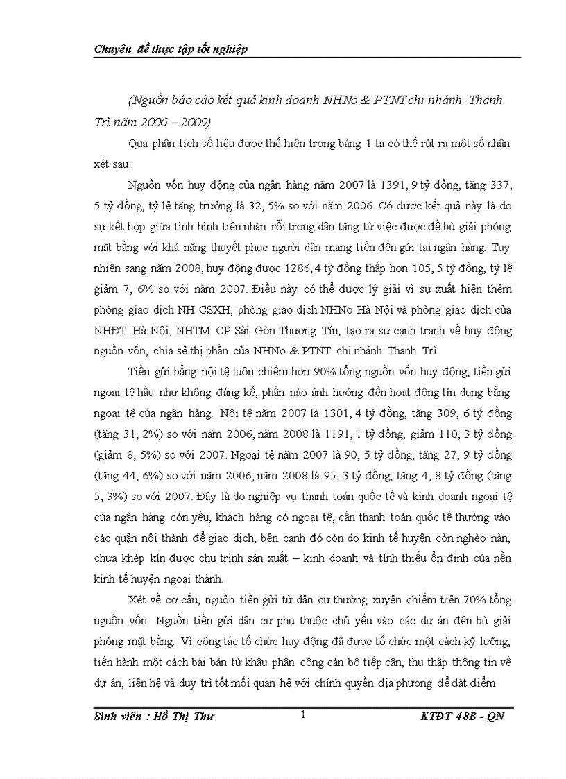image for page Hoàn thiện công tác thẩm định dự án đầu tư tại ngân hàng nông nghiệp và phát triển nông thôn chi nhánh thanh trì 1