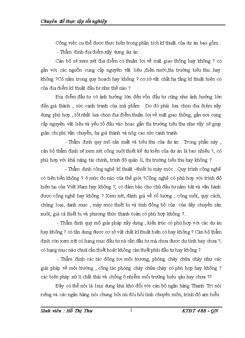 image for page Hoàn thiện công tác thẩm định dự án đầu tư tại ngân hàng nông nghiệp và phát triển nông thôn chi nhánh thanh trì 1