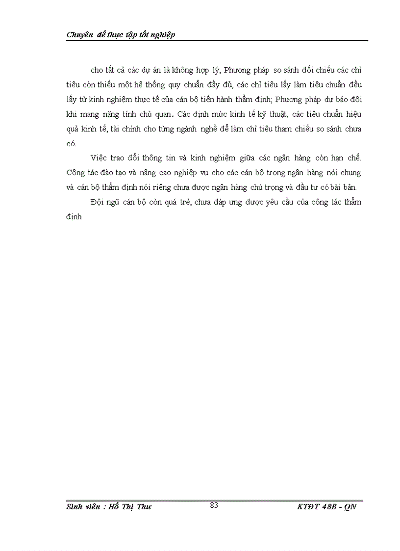 image for page Hoàn thiện công tác thẩm định dự án đầu tư tại ngân hàng nông nghiệp và phát triển nông thôn chi nhánh thanh trì 1