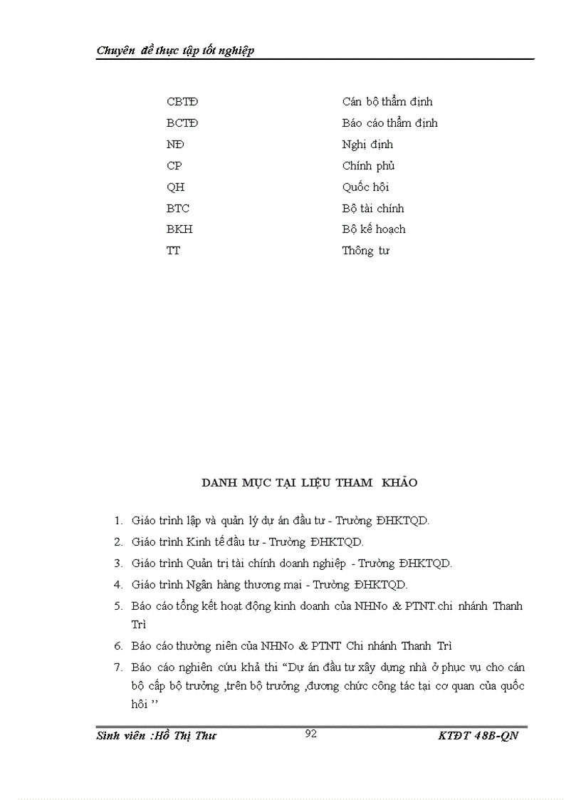 image for page Hoàn thiện công tác thẩm định dự án đầu tư tại ngân hàng nông nghiệp và phát triển nông thôn chi nhánh thanh trì 1