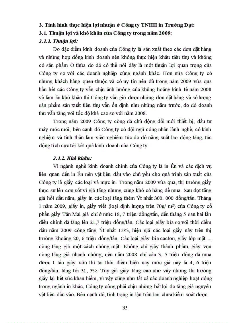 image for page Lợi nhuận và các giải pháp tăng lợi nhuận tại Công ty TNHH in Trường Đạt 1