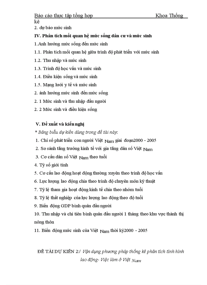 image for page Báo cáo tổng hợp về viện Khoa học dân số