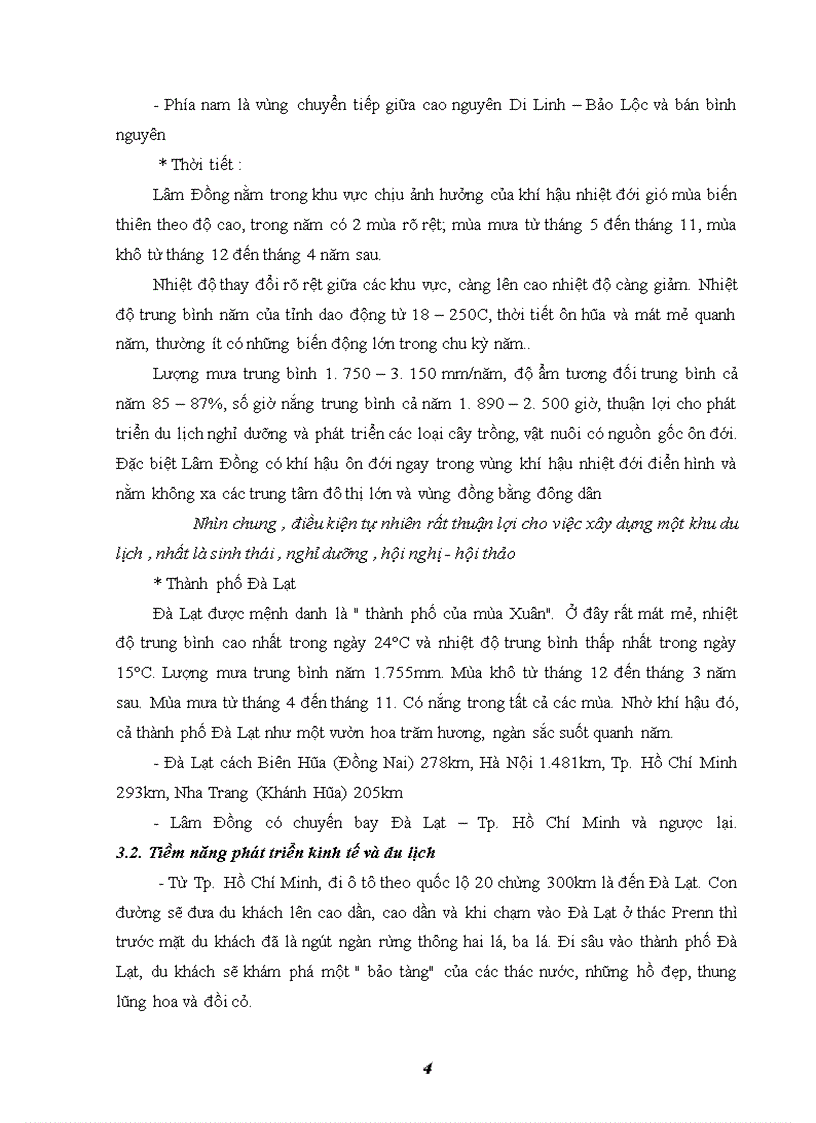 image for page Dự án xây dựng và cải tạo khu du lịch sinh thái hồ Than Thở Đà Lạt 1