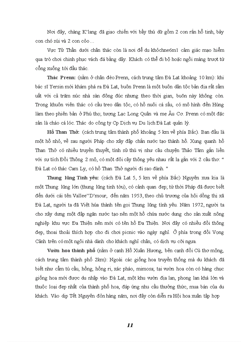 image for page Dự án xây dựng và cải tạo khu du lịch sinh thái hồ Than Thở Đà Lạt 1