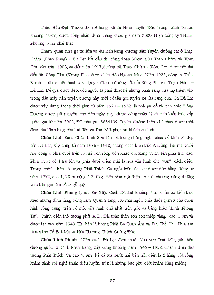 image for page Dự án xây dựng và cải tạo khu du lịch sinh thái hồ Than Thở Đà Lạt 1