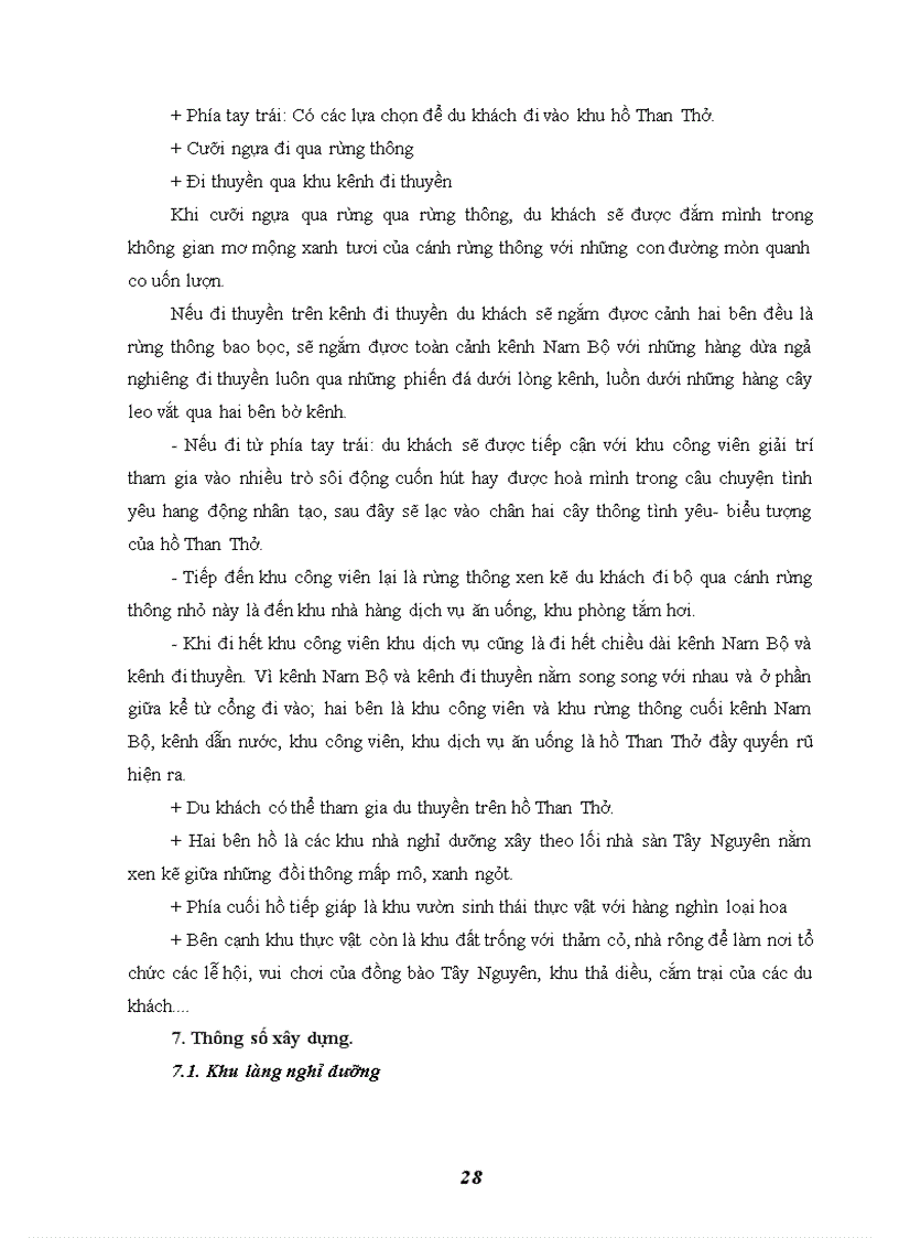 image for page Dự án xây dựng và cải tạo khu du lịch sinh thái hồ Than Thở Đà Lạt 1
