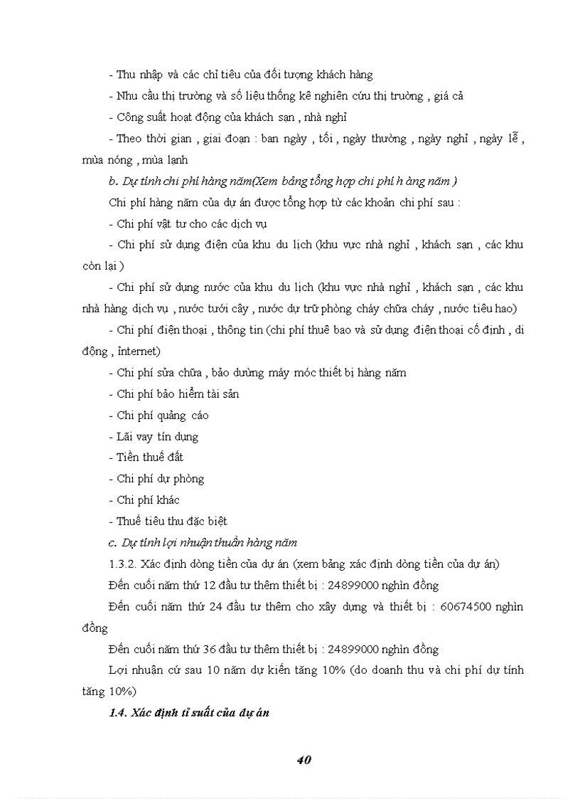 image for page Dự án xây dựng và cải tạo khu du lịch sinh thái hồ Than Thở Đà Lạt 1